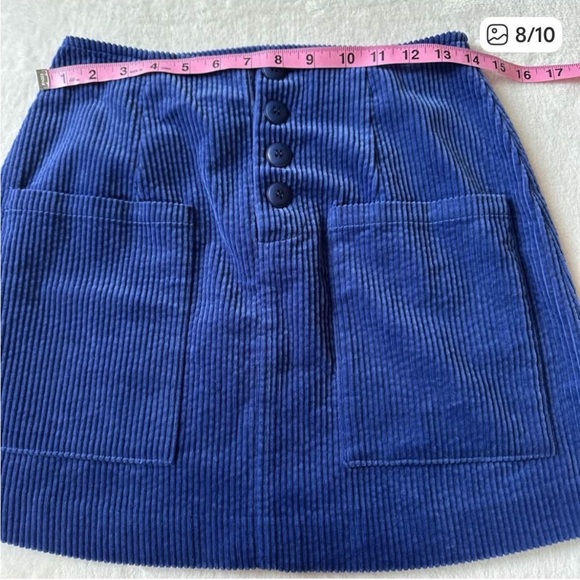 ROLLA'S Indigo Corduroy Skirt - Picture 3 of 6